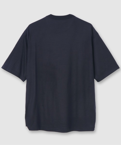 未使用品 ランバン LANVIN カットソー シャツ ブラウス 七分袖 チュール切替 メッシュ バックボタン 40 L 黒 ブラック /TR11 ランバン カットソー シャツ 半袖 シルク混 トップス 白 レディース 38