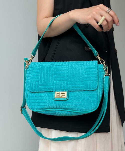 CPCM（シーピーシーエム）の「パイル地2WAYショルダー（ショルダーバッグ・レディース・オレンジ/ブルー/ブラック・FREE）」の13枚目の写真