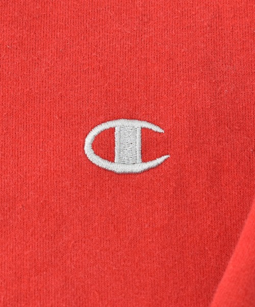 Champion(チャンピオン)の「【ヴィンテージ古着】Y2K Champion / チャンピオン ロゴ刺繍 スウェットパーカー(パーカー・メンズ・レッド・X-LARGE)」の5枚目の写真