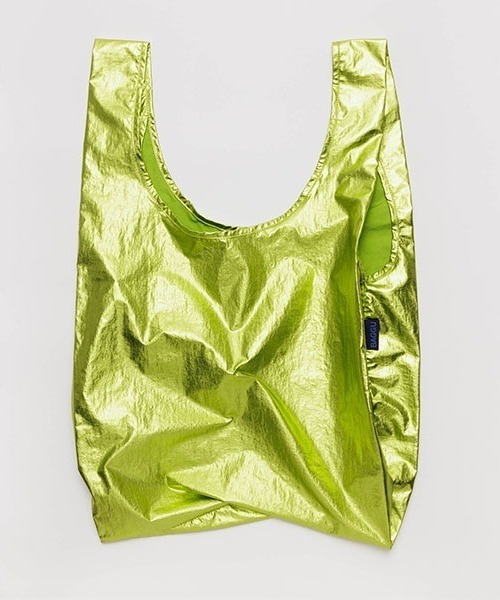 BAGGU（バグー）の「BAGGU Standard Bag メタリック（エコバッグ/サブバッグ・レディース・シルバー/ゴールド/ブルー系その他/シルバー系その他/ライム/ピンクゴールド/ホワイト系その他3/ピンク系その他・FREE）」の20枚目の写真