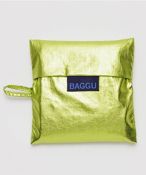 BAGGU（バグー）の「BAGGU Standard Bag メタリック（エコバッグ/サブバッグ・レディース・シルバー/ゴールド/ブルー系その他/シルバー系その他/ライム/ピンクゴールド/ホワイト系その他3/ピンク系その他・FREE）」の22枚目の写真