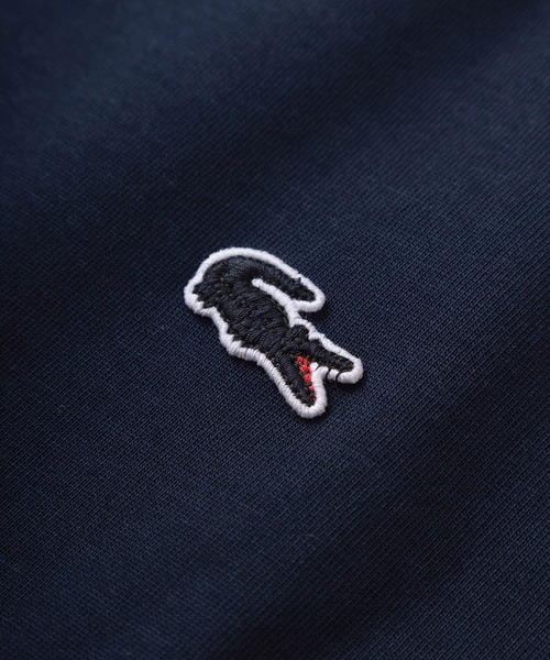 LACOSTE（ラコステ）の「【LACOSTE/ラコステ】クロコエンブレム アウトライン クロック 半袖Tシャツ/ブランドロゴワッペンT（Tシャツ/カットソー・メンズ・ホワイト/ネイビー/ベージュ・M/L）」の7枚目の写真