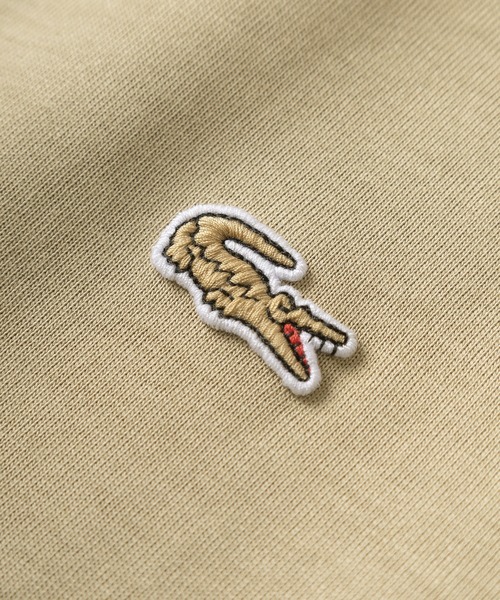 LACOSTE（ラコステ）の「【LACOSTE/ラコステ】クロコエンブレム アウトライン クロック 半袖Tシャツ/ブランドロゴワッペンT（Tシャツ/カットソー・メンズ・ホワイト/ネイビー/ベージュ・M/L）」の10枚目の写真
