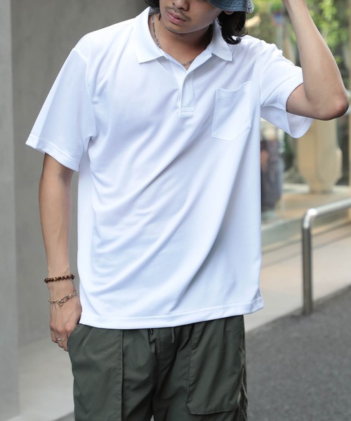 United Athle（ユナイテッドアスレ）の「【United Athle】吸水速乾！ 4.1オンス ドライアスレチック ポロシャツ（ポケット付） ゴルフ アウトドア キャンプ レジャー 5912（ポロシャツ・メンズ・レッド/イエロー/ロイヤルブルー/ブラック/ネイビー/ホワイト・L/M/S/XL）」の15枚目の写真