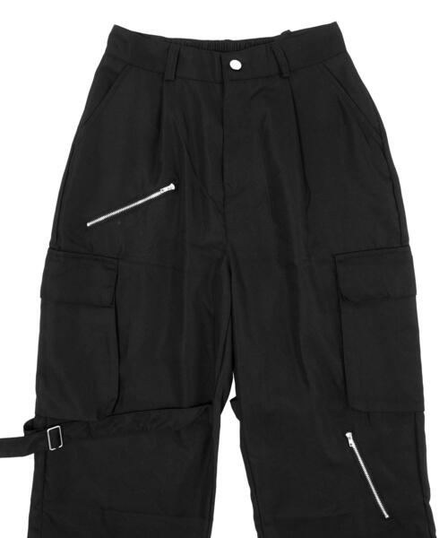 Figments（フィグメンツ）の「ボンテージカーゴパンツ（カーゴパンツ・レディース・ブラック・SMALL/MEDIUM）」の22枚目の写真