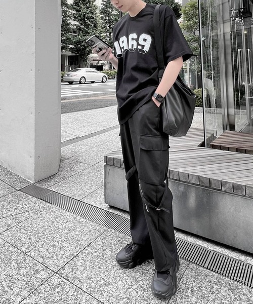 Figments（フィグメンツ）の「ボンテージカーゴパンツ（カーゴパンツ・レディース・ブラック・SMALL/MEDIUM）」の15枚目の写真