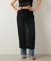 Whim Gazette（ウィムガゼット）の「【THE PAUSE】ラインチュールスカート（スカート・レディース）」