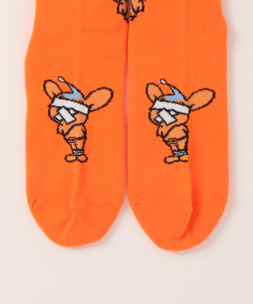 L.H.P(エルエイチピー)の「GanaG Socks/ガナジ―ソックス/P.P.P SOCKS(ソックス/靴下・レディース・イエロー/オレンジ/グリーン・F)」の4枚目の写真
