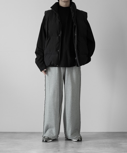 RUUBON】padded volume heat vest / パデッド ボリューム ヒート 