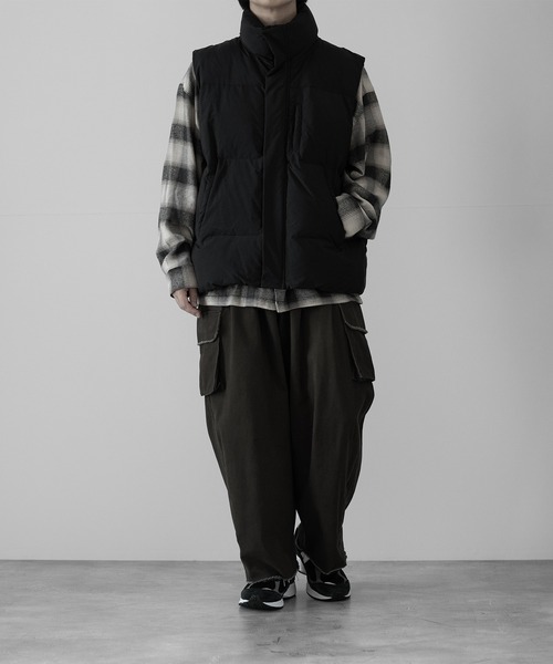 RUUBON】padded volume heat vest / パデッド ボリューム ヒート