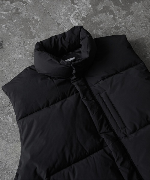 【RUUBON】パデッド ボリューム ダウンジャケット　（色:黒） RUUBON ダウンジャケット ダウン 「RUUBON」padded volume heat
