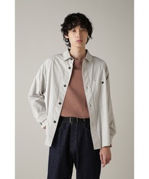 MHL.（エムエイチエル）の「GRID CHECK COTTON（シャツ/ブラウス・メンズ）」