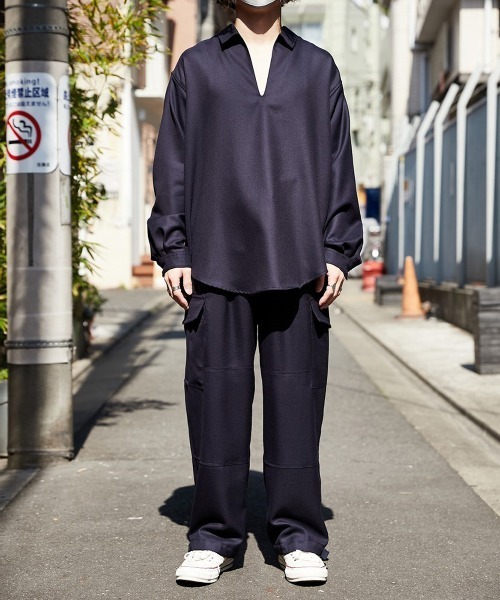 marka（マーカ）の「marka / マーカ：SKIPPER SHIRT - 2/48 wool
