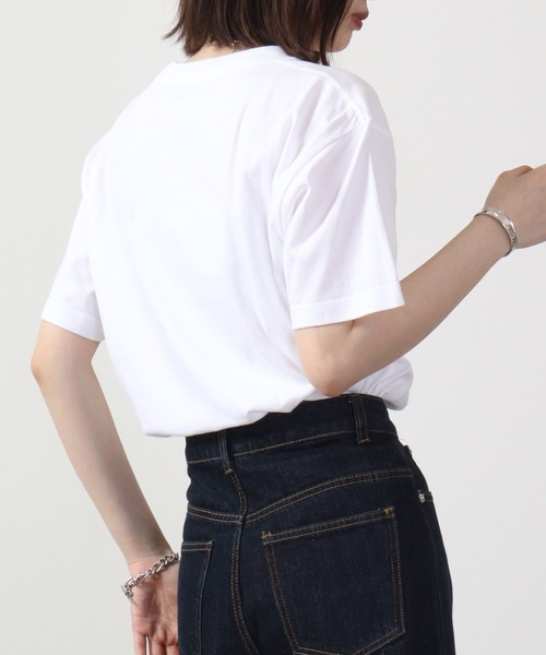 MODISH GAZE（モディシュガゼ）の「MODISH GAZE properly刺繍Tシャツ 半袖（Tシャツ/カットソー・メンズ・ネイビー/ホワイト/ブラック・M/L/XL）」の14枚目の写真