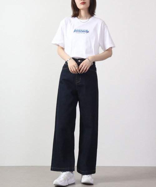 MODISH GAZE（モディシュガゼ）の「MODISH GAZE properly刺繍Tシャツ 半袖（Tシャツ/カットソー・メンズ・ネイビー/ホワイト/ブラック・M/L/XL）」の16枚目の写真