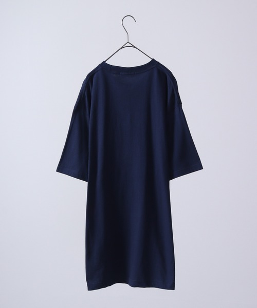 MODISH GAZE（モディシュガゼ）の「MODISH GAZE properly刺繍Tシャツ 半袖（Tシャツ/カットソー・メンズ・ネイビー/ホワイト/ブラック・M/L/XL）」の13枚目の写真