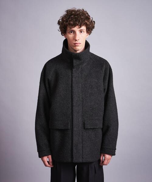 m*a様 【MONKEY TIME】メランジシャギースタンドカラージャケット UNITED ARROWS LTD. OUTLET｜<monkey time> メランジ シャギー