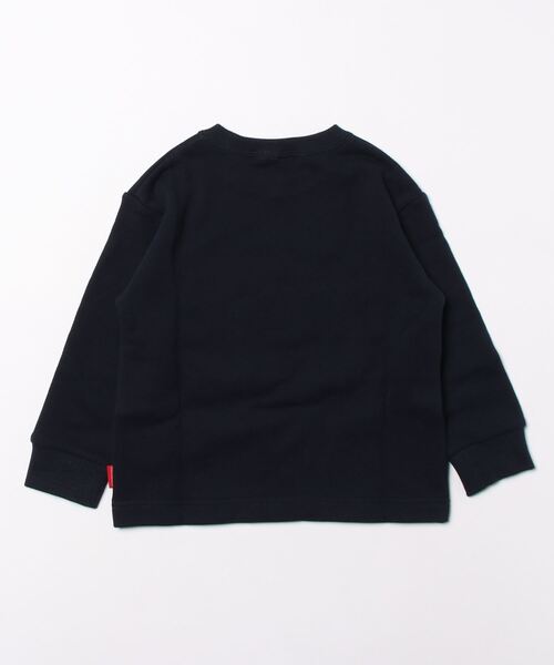 Moujonjon（ムージョンジョン）の「名鉄電車ミュースカイ裏毛トレーナー（スウェット・キッズ・ネイビー/スミクロ・100/110/120）」の3枚目の写真