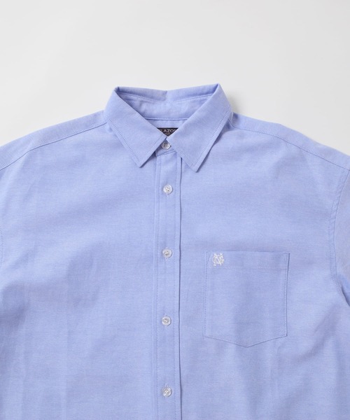 GLAZOS(グラソス)の「オックスフォード長袖シャツ(シャツ/ブラウス・キッズ・サックスブルー/ホワイト/インディゴブルー・140cm/160cm/150cm/170cm)」の19枚目の写真