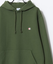 Champion/チャンピオン コットンUSA 裏起毛 ロゴワッペン ワンポイント刺繍 スウェット パーカー フーディー/レディース メンズ