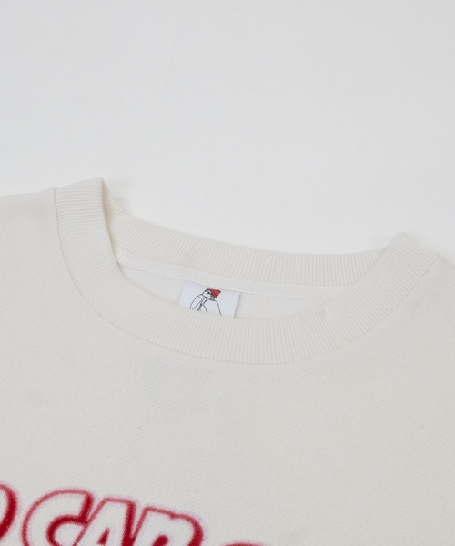 Red Cap Girl(レッドキャプガール)の「【a-r】〔Red Cap Girl/レッドキャップガール〕裏起毛 バック刺繍/フェルト刺繍 クルーネックスウェット(スウェット・メンズ・ホワイト/ネイビー/ダークグリーン/ダークグレー/アッシュグレー/ブラック系1/ホワイト系1/ブラック/ライトグレー系1/オレンジ系1/オレンジ/オートミール/ネイビー系1/グレー/ブラウン/ワインレッド/ワイン/アイボリー・LARGE/MEDIUM/X-LARGE)」の19枚目の写真