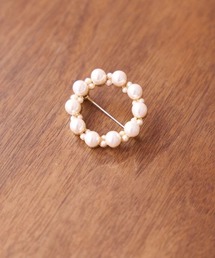 mysty woman | サークルパールブローチ 980288(ブローチ/コサージュ)