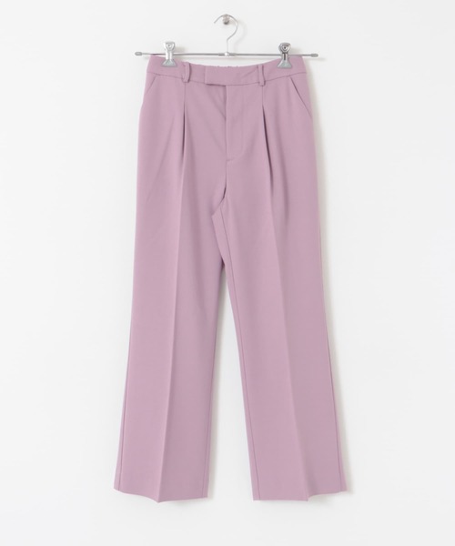 URBAN RESEARCH ROSSO WOMEN（アーバンリサーチ　ロッソ）の「ストレートセミフレアウールパンツ（その他パンツ・レディース・ピンク/イエロー系その他/オフホワイト・38/36）」の16枚目の写真