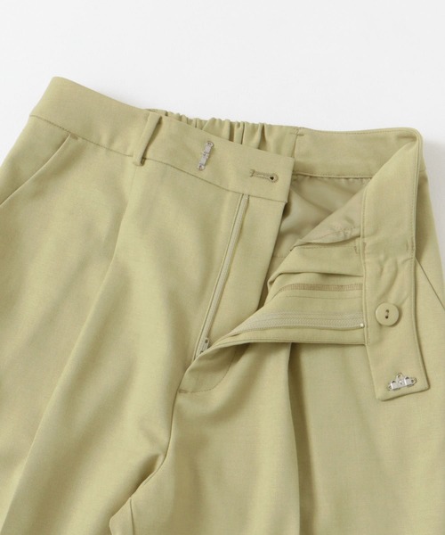 URBAN RESEARCH ROSSO WOMEN（アーバンリサーチ　ロッソ）の「ストレートセミフレアウールパンツ（その他パンツ・レディース・ピンク/イエロー系その他/オフホワイト・38/36）」の19枚目の写真