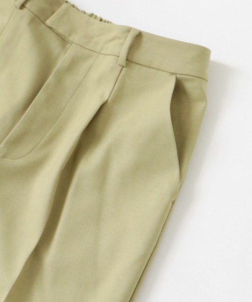 URBAN RESEARCH ROSSO WOMEN（アーバンリサーチ　ロッソ）の「ストレートセミフレアウールパンツ（その他パンツ・レディース・ピンク/イエロー系その他/オフホワイト・38/36）」の20枚目の写真