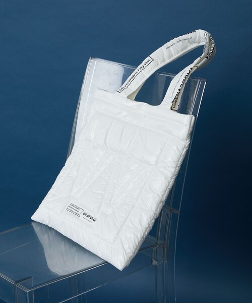FREAK'S STORE（フリークスストア）の「限定展開　VAUDEVILLE/ボードビル 　VVキルトトート（トートバッグ/キルティングバッグ）（トートバッグ・レディース・グレー/ブラック/ホワイト/ブルー/オレンジ・ONE SIZE）」の11枚目の写真