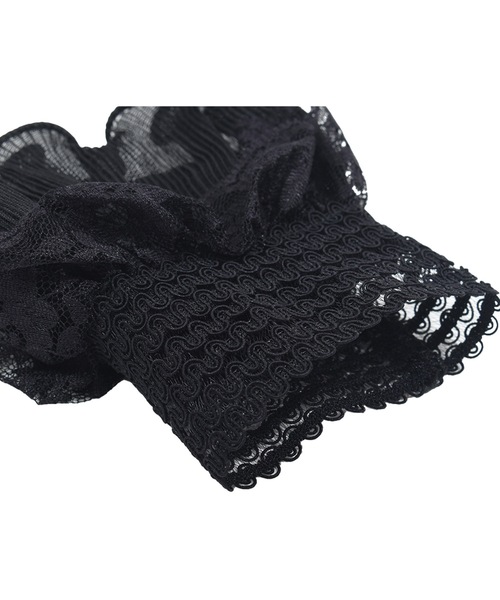 Felt-Maglietta（フェルトマリエッタ）の「レース付き付け袖（アームカバー・レディース・ブラック/ホワイト・FREE）」の12枚目の写真