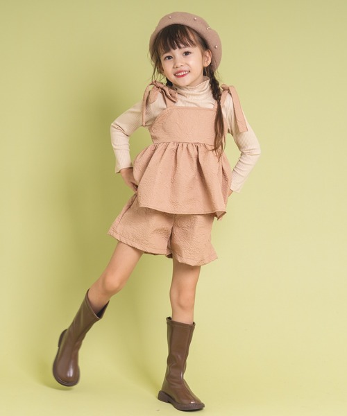 URBAN CHERRY(アーバンチェリー)の「ジャガードショートパンツ(その他パンツ・キッズ・ホワイト/ブラック/ブラウン・120cm/150cm/140cm/130cm/110cm)」の9枚目の写真