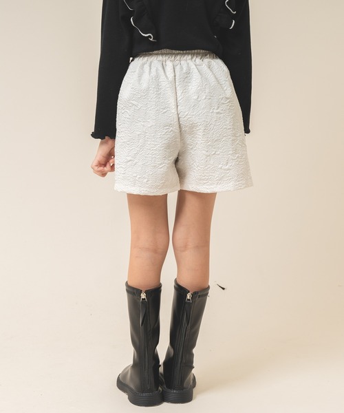 URBAN CHERRY(アーバンチェリー)の「ジャガードショートパンツ(その他パンツ・キッズ・ホワイト/ブラック/ブラウン・120cm/150cm/140cm/130cm/110cm)」の13枚目の写真