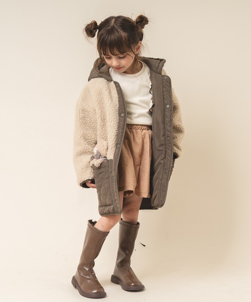 URBAN CHERRY(アーバンチェリー)の「ジャガードショートパンツ(その他パンツ・キッズ・ホワイト/ブラック/ブラウン・120cm/150cm/140cm/130cm/110cm)」の17枚目の写真