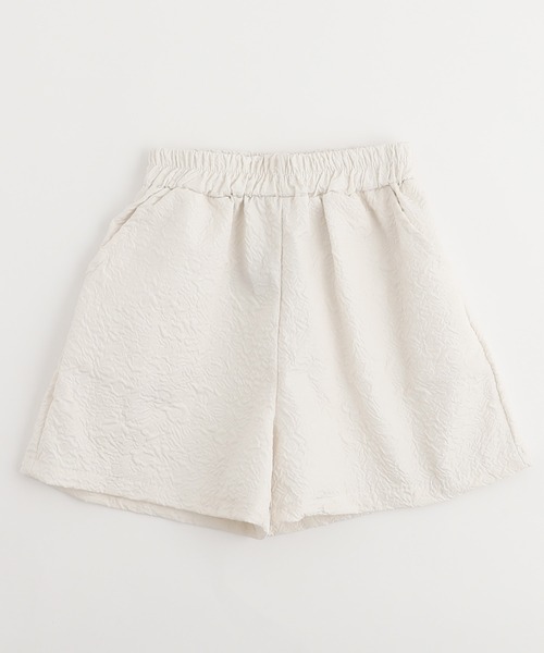 URBAN CHERRY(アーバンチェリー)の「ジャガードショートパンツ(その他パンツ・キッズ・ホワイト/ブラック/ブラウン・120cm/150cm/140cm/130cm/110cm)」の10枚目の写真