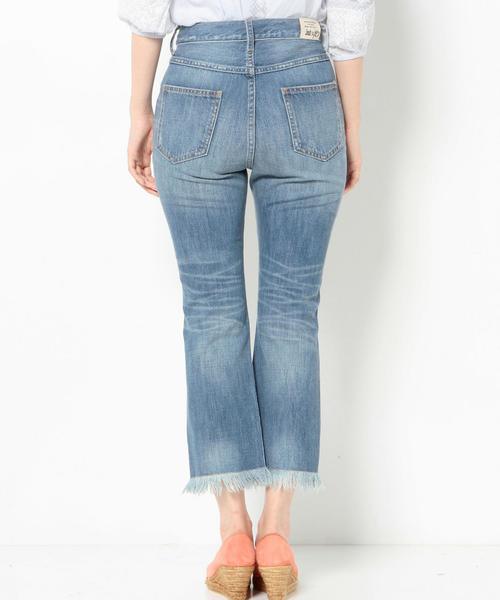 Another Edition（アナザーエディション）の「　デニムフレアリメイクパンツ/AEBC DNM FLR リメイク PT◆（デニムパンツ・レディース・ターコイズブルー・SMALL/MEDIUM）」の9枚目の写真