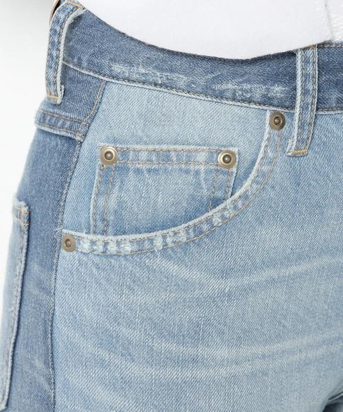 Another Edition（アナザーエディション）の「　デニムフレアリメイクパンツ/AEBC DNM FLR リメイク PT◆（デニムパンツ・レディース・ターコイズブルー・SMALL/MEDIUM）」の6枚目の写真