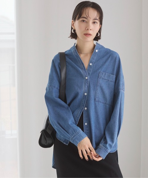 デニムシャツ オーバーサイズ Levi's リーバイス シルバータブ オーバーサイズ デニム シャツ