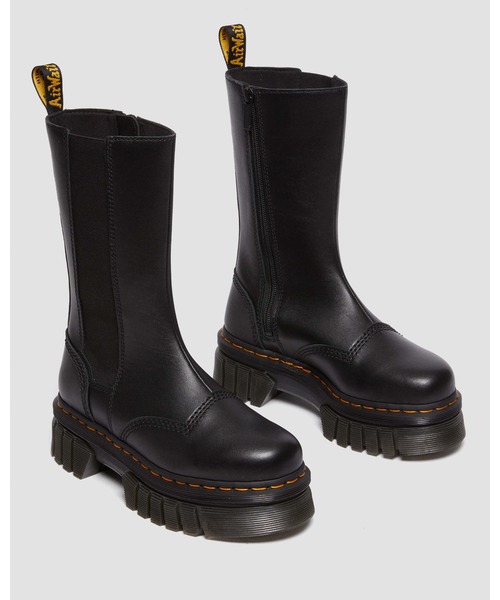 Dr. Martens（ドクターマーチン）の「Dr. Martens/ドクターマーチン AUDRICK チェルシー トール ブーツ 30966001（ブーツ・レディース・ブラック・UK6/UK5/UK3/UK4）」の6枚目の写真