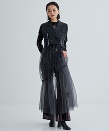 UNITED TOKYO | チュールコンビベストワンピース(ワンピース)