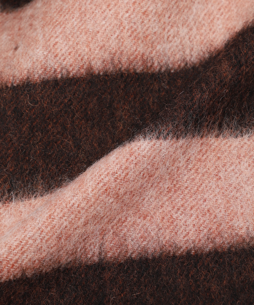 417 EDIFICE（フォーワンセブンエディフィス）の「【TWEEDMILL / ツイードミル】 Lamds Wool チェックマフラー（マフラー・メンズ・チャコールグレー/ブラック/ベージュ/グレー/レッド/サックスブルー/イエロー/ブルー・FREE）」の14枚目の写真