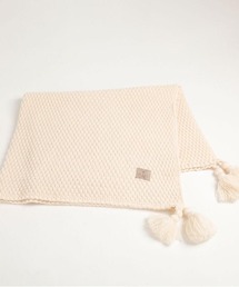 moncheri（モンシェリ）の「タッセル付きニットブランケット / 犬服 / ドッグウェア（ブランケット）」