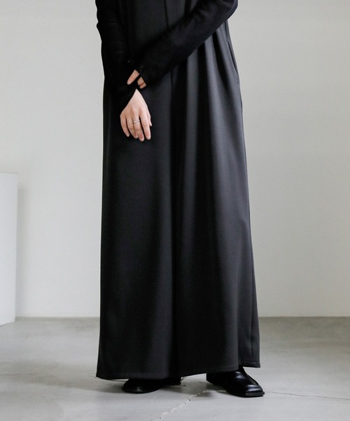 select MOCA（セレクトモカ）の「Vネックショルダータックオールインワン（つなぎ/オールインワン・レディース・ネイビー/チャコールグレー・SMALL/MEDIUM/LARGE）」の22枚目の写真