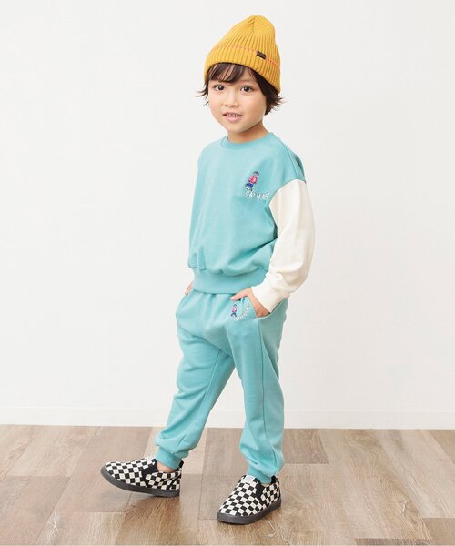 BREEZE（ブリーズ）の「無地・柄　左右迷わない！かかとワッペンスリッポン（スニーカー・キッズ・ブルー/チェック/ラベンダー/グリーン・14/15 /16/17/18/19）」の13枚目の写真