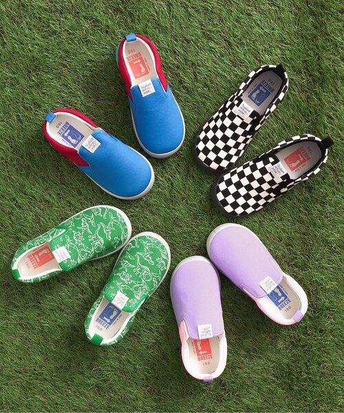Breeze様★★ 無地・柄 左右迷わない！かかとワッペンスリッポン（スニーカー