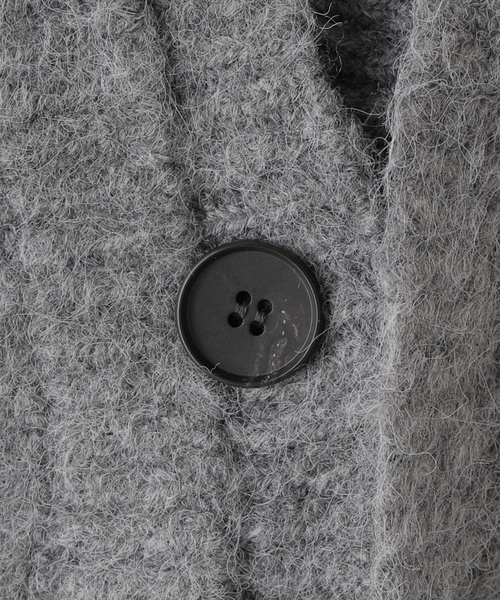 TODAYFUL Brashed Vneck Cardigan グレー（セール】【TODAYFUL