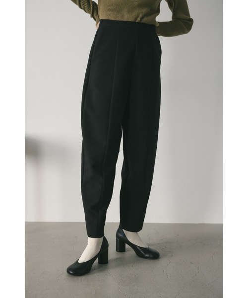 STYLEMIXER（スタイルミキサー）の「ラウンドフォルムパンツ（その他パンツ・レディース・ベージュ/ブラック・SMALL/MEDIUM）」の4枚目の写真