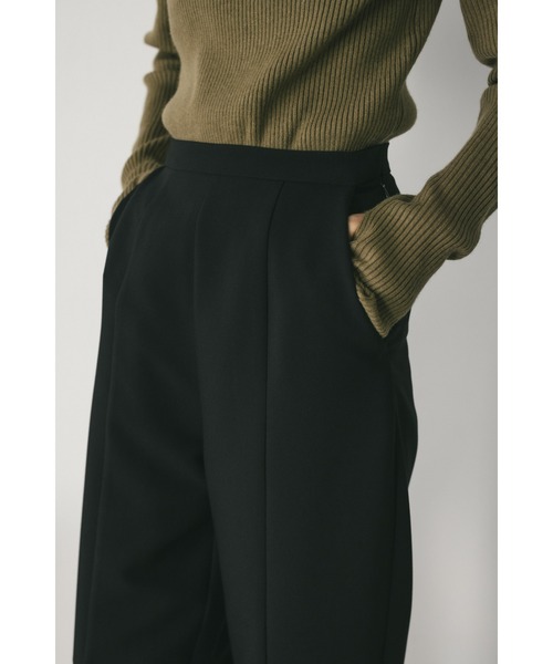 STYLEMIXER（スタイルミキサー）の「ラウンドフォルムパンツ（その他パンツ・レディース・ベージュ/ブラック・SMALL/MEDIUM）」の7枚目の写真