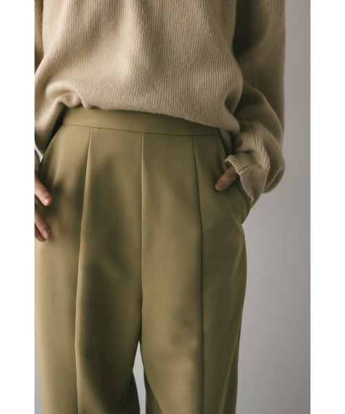 STYLEMIXER（スタイルミキサー）の「ラウンドフォルムパンツ（その他パンツ・レディース・ベージュ/ブラック・SMALL/MEDIUM）」の14枚目の写真