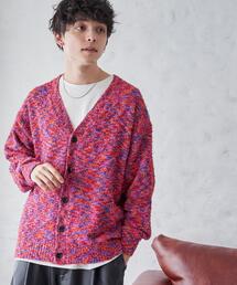 WEGO/ツイストブークレカーディガン